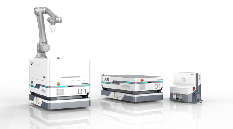 德扑之星數位開發的自主式移動機器人（AMR250M），搭配全向輪並結合AI演算法、2D LiDAR、3D攝影機等技術，協助客戶實現產線全自動化